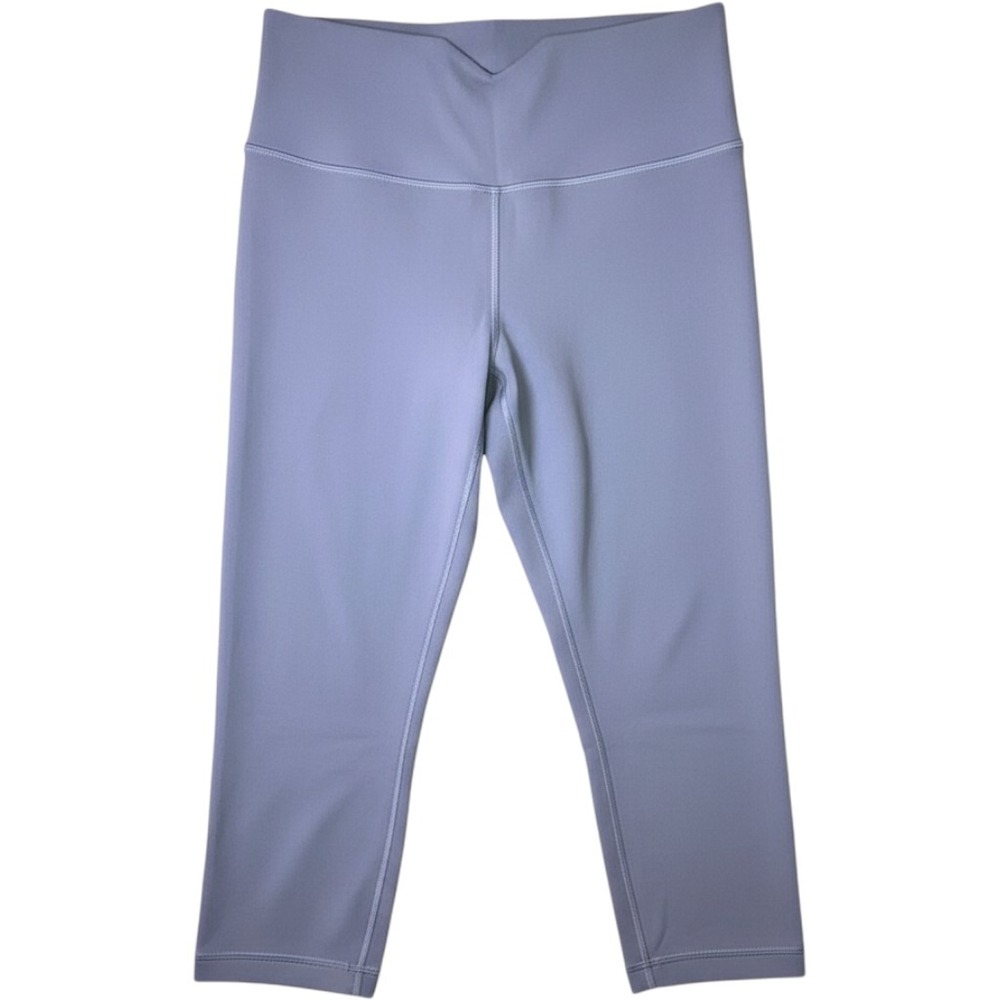 Lululemon Ice Blue Women's Capri Leggings Size 10 Athletic Yoga